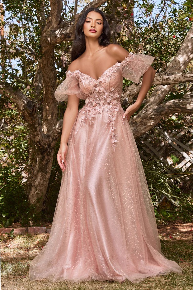 Vestidos fashion de novia color rose gold